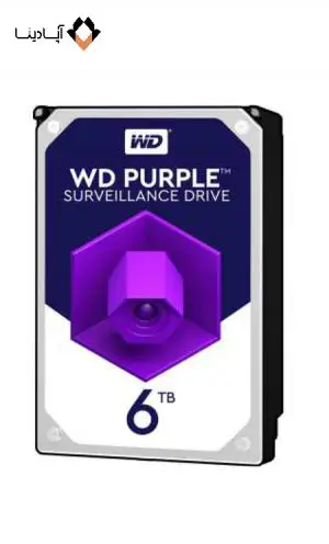 هارد دیسک اینترنال وسترن دیجیتال سری Purple ظرفیت 6 ترابایت